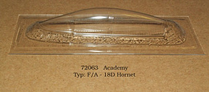 Vacu Canopy 1/72 F/A-18D Hornet (ACAD) (Rob Taurus)