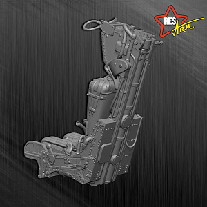 Additions (3D resin printing) 1/48 EJECTION SEAT F-14 EARTY (RESArm)