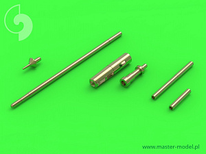 Aircraft detailing sets (brass) 1/72 Mikoyan MiG-15 & Mikoyan MiG-15bis - gun barrels set, antenna base & Pitot Tube 
