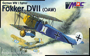 Model kit 1/72 Fokker D.VII (OAW) (MAC Distribution)