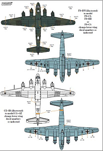 Decal 1/72 Focke-Wulf Fw-200 Condor (9) (Xtradecal)