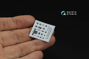 Nakajima Ki-84 3D-Printed & coloured Interior on decal paper (Arma Hobby)