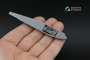 AH-64A Forward Avionics Bays 3D-Printed & coloured Interior on decal paper (Trumpeter) (with 3D-printed resin parts)