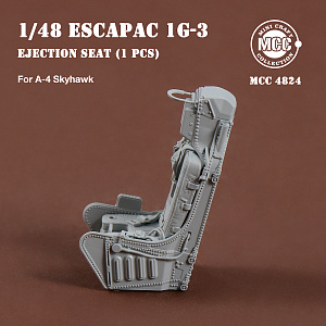 Additions (3D resin printing) 1/48 ESCAPAC 1G-3 Ejection Seat for Douglas A-4 Skyhawk (1pcs) 