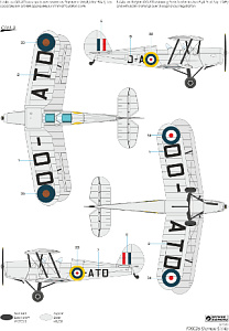 Model kit 1/72 Stampe & Vertongen S.V.4b United Kingdom (Frrom-Azur)