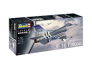 Model kit 1/32 Lockheed-Martin F-16 Falcon 50th Anniversary (Revell)