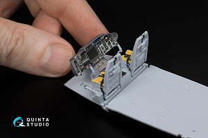 Lynx HMA8 3D-Printed & coloured Interior on decal paper (Airfix) (with 3D-printed resin parts)