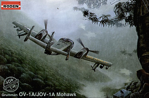 Model kit 1/48 Grumman OV-1A / JOV-1A Mohawk (Roden)