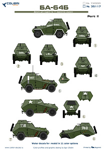 Decal 1/35 Ba-64b — part 2 (Colibri Decals)