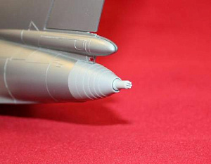 Additions (3D resin printing) 1/48 Convair B-58 Hustler tail turret (designed to be used with Monogram and Revell kits)