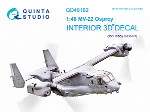 MV-22 Osprey 3D-Printed & coloured Interior on decal paper (HobbyBoss)