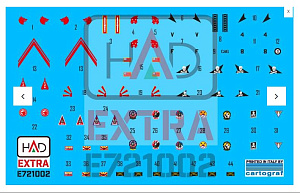 Decal 1/72 F-14A Helmet & dress sewing markings (HAD)