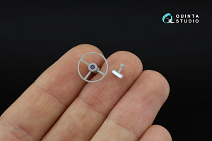 Toyota FJ43 Land Cruiser series 3D-Printed & coloured Interior on decal paper (AK Interactive) (with 3D-printed resin parts) 