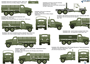 Decal 1/72 Studebaker US6 Part II (Colibri Decals)