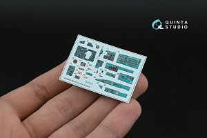 MiG-21bis early Fishbed-L 3D-Printed & coloured Interior on decal paper (Eduard) (with 3D-printed resin parts)