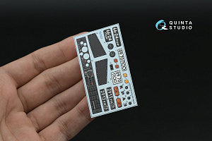 KrAZ-260 3D-Printed & coloured Interior on decal paper (Takom) (Small version)