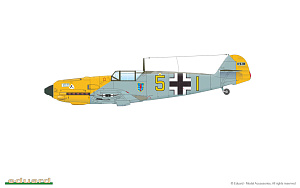 Model kit 1/48 ADLERANGRIFF (DOUBLE kit) Messerschmitt Bf-109E (Eduard kits)