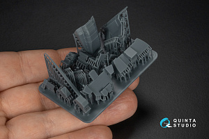 RF-4C Phantom II (late with DMAS) 3D-Printed & coloured Interior on decal paper (Hasegawa) (with 3D-printed resin parts)