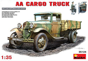 Model kit 1/35 Soviet GAZ-AA Cargo Truck (MiniArt)