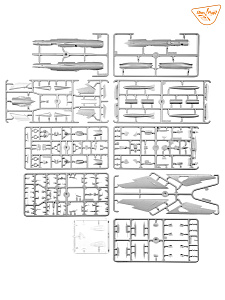 Model kit 1/72 Mikoyan MiG-19PM (Clear Prop)