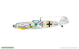 Model kit 1/72 Messerschmitt Bf-109G-2 The ProfiPACK edition (Eduard kits)