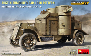 Model kit 1/35 AUSTIN 1918 PATTERN. BRITISH SERVICE DUNSTERFORCE. INTERIOR KIT (MiniArt)
