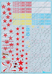 Decal 1/72 La-5 (Begemot)