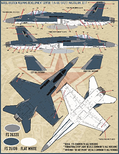 Decal 1/32 McDonnell-Douglas F/A-18C Hornet 164277 (Furball Aero-Design)