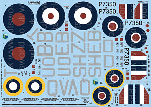 Decal 1/32 Supermarine Spitfire Mk.IIa BBMF Part One  (Kits-World)