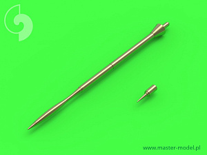 Aircraft guns (brass) 1/48 IAI C-2/C-7 Kfir - Pitot Tube & Angle Of Attack probe