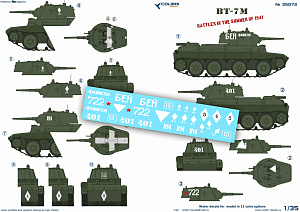 Decal 1/35 Bt-7 М (Colibri Decals)