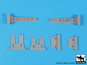 Additions (3D resin printing) 1/72 McDonnell-Douglas F/A-18 Hornet electronics (designed to be used with Academy kits)[F/A-18C F/A-18D F/A-18E F/A-18F) 