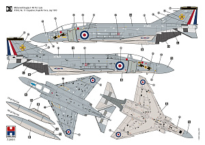 Model kit 1/72 McDonnell-Douglas F-4K Phantom FG.1 Late vol.1 (Hobby 2000)