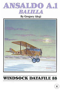 Aircraft books Ansaldo A.I  (Albatros Productions)