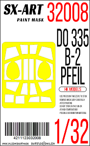 Paint Mask 1/32 Do 335 B-2 Pfeil (HK Models)