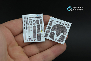 AH-1W 3D-Printed & coloured Interior on decal paper (Trumpeter)  (Small version)