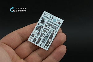 Ka-50 (blue-gray panels) 3D-Printed & coloured Interior on decal paper (Arma models)