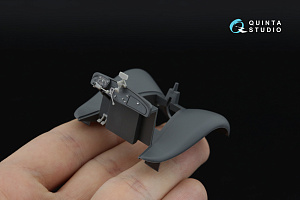 Citroen 11CV 3D-Printed & coloured Interior on decal paper (Tamiya) (with 3D-printed resin parts) 