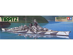Model kit 1/350 German Battleship Tirpitz (Tamiya) (damage box)