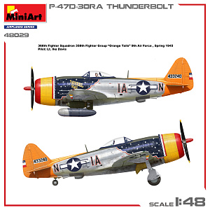 Model kit 1/48 P-47D-30RA Thunderbolt (ADVANCED KIT) (MiniArt)