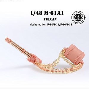 Additions (3D resin printing) 1/48 M61A1 Vulcan (MCC)