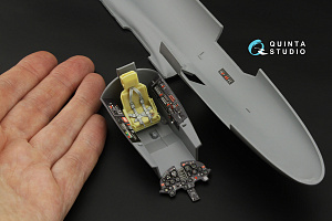 F-80C Shooting Star 3D-Printed & coloured Interior on decal paper (Czech Model/Special Hobby)