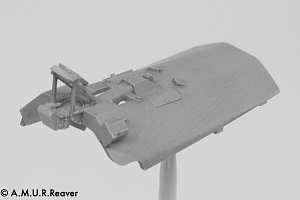 Additions (3D resin printing) 1/48 SEPECAT Jaguar Gr.1A Cab Upgrade Kit (A.M.U.R.Reaver) 