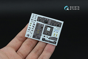 SH-60F Seahawk 3D-Printed & coloured Interior on decal paper (Kitty Hawk) (with 3D-printed resin parts) 