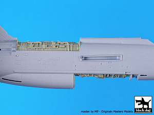 Additions (3D resin printing) 1/72 BAC/EE Lightning F.2A (designed to be used with Airfix kits) 