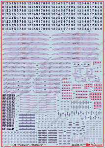 Decal 1/48  Sukhoi Su-34 Decal (Begemot)