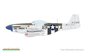 Model kit 1/72 North-American P-51D-5 Mustang (Weekend Edition) (Eduard kits)