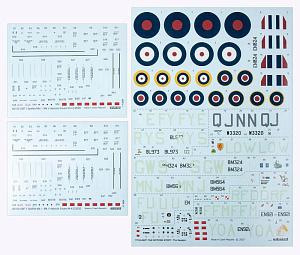 Model kit 1/48 Supermarine Spitfire STORY: THE SWEEPS (Eduard kits)