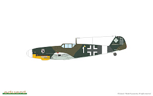 Model kit 1/72 Messerschmitt Bf-109G-2/G-4 The Limited edition DUAL COMBO (Eduard kits)