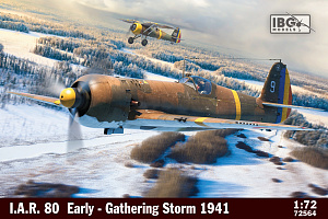 Model kit 1/72 I.A.R.80 Romanian Fighter - Gathering Storm 1941 (IBG Models)